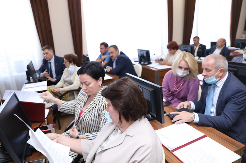 Контрольно-счетная палата приняла участие в первом заседании Совета депутатов Раменского городского округа в 2022 году